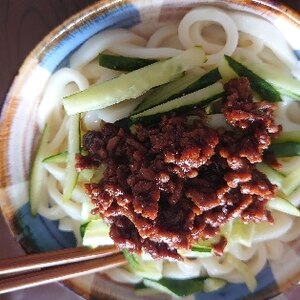 うどんで☆ジャージャー麺